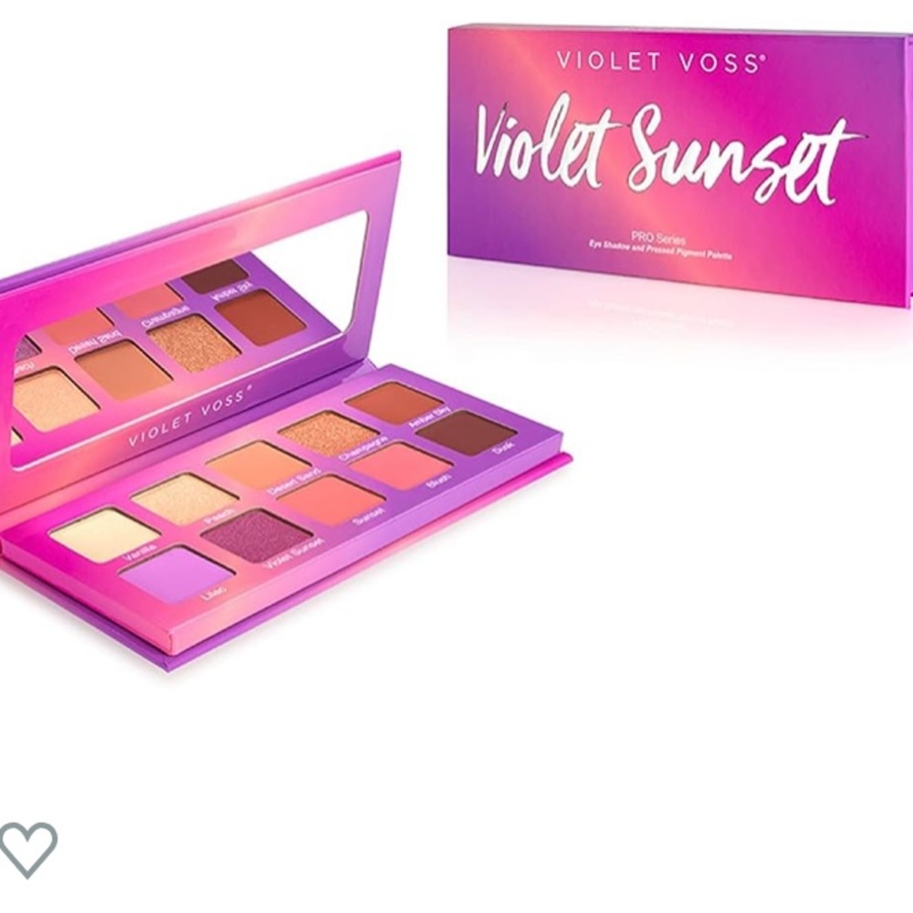 NEW Violet Voss Violet Sunset Eyeshadow Palette